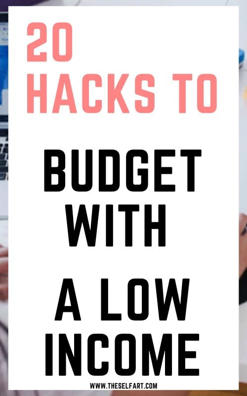 Budgeting on a low income
